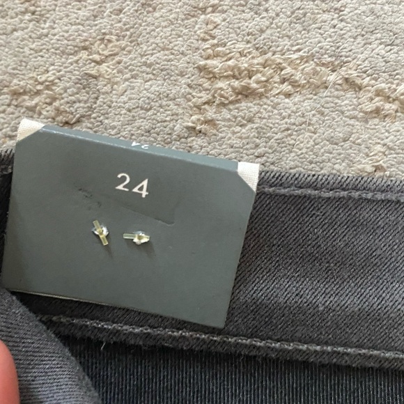 J BRAND 100% lamb leather skinny pants size 24. With zippers - Picture 10 of 11